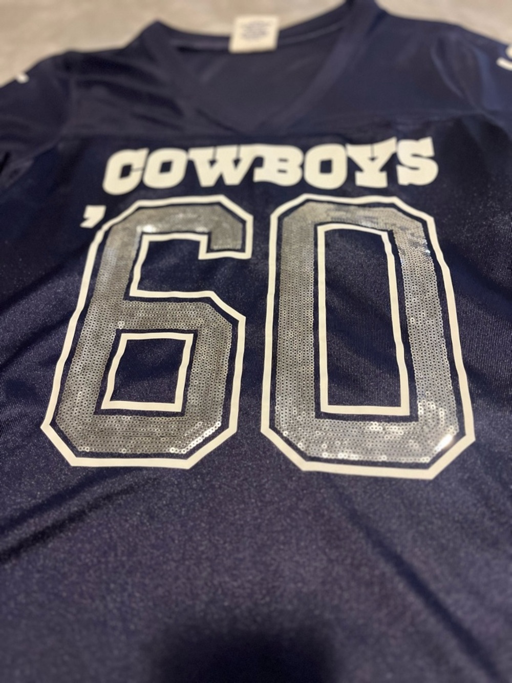 Cowboys sequin jersey small - Picture 2 of 6